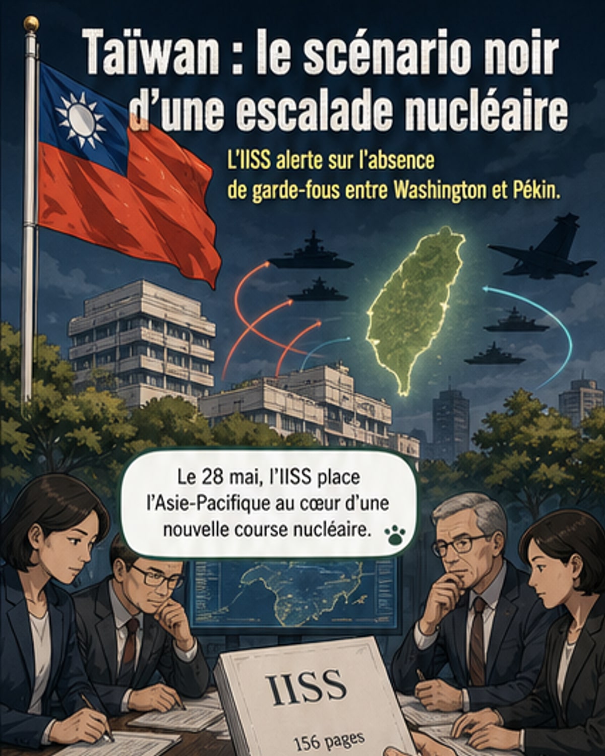Un conflit sur Taïwan pourrait déraper