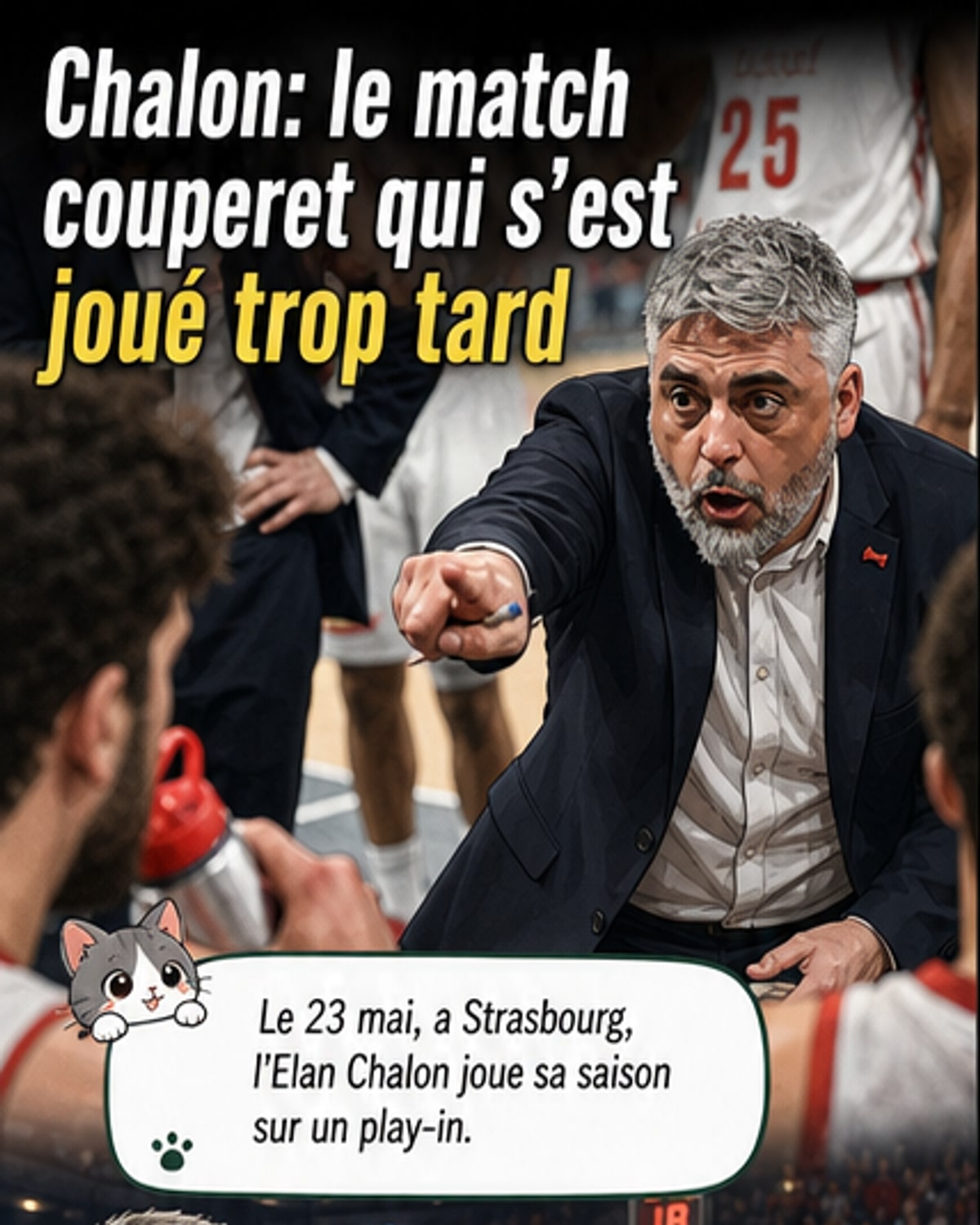 « On n’a pas fait le match qu’on voulait »