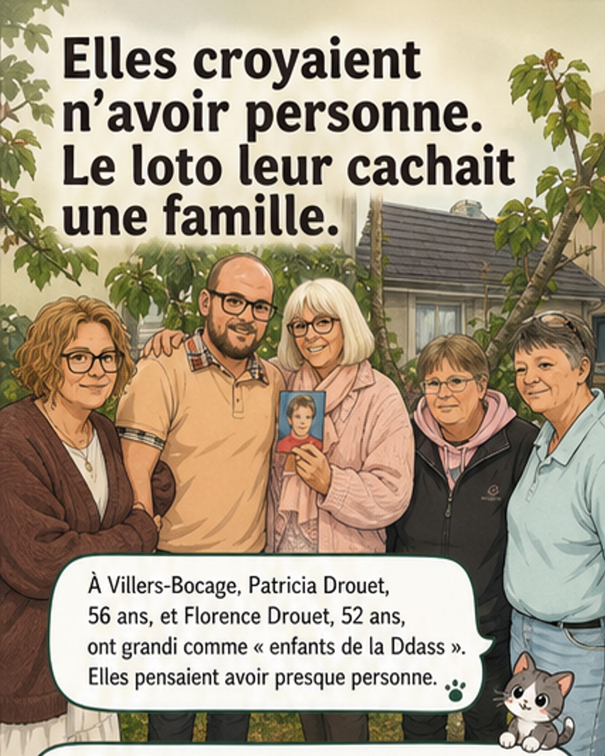 Deux sœurs retrouvent leur famille par hasard