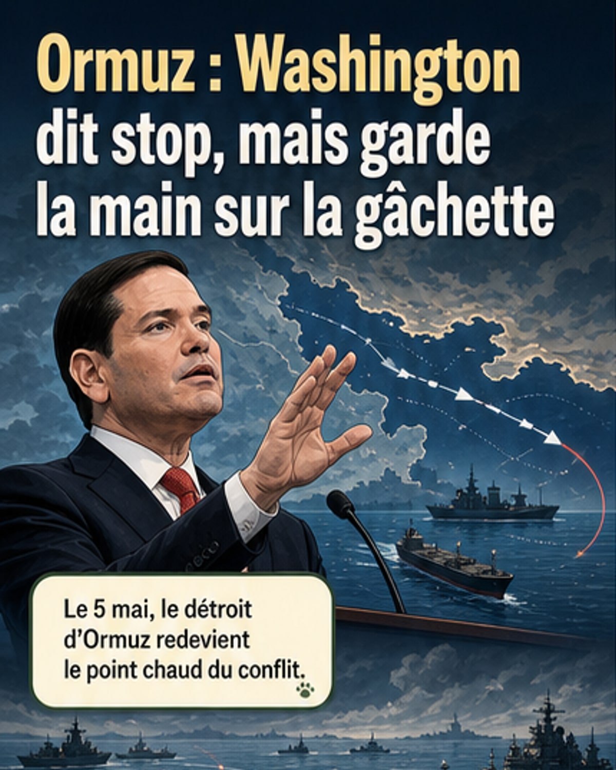 Tensions au détroit d'Ormuz
