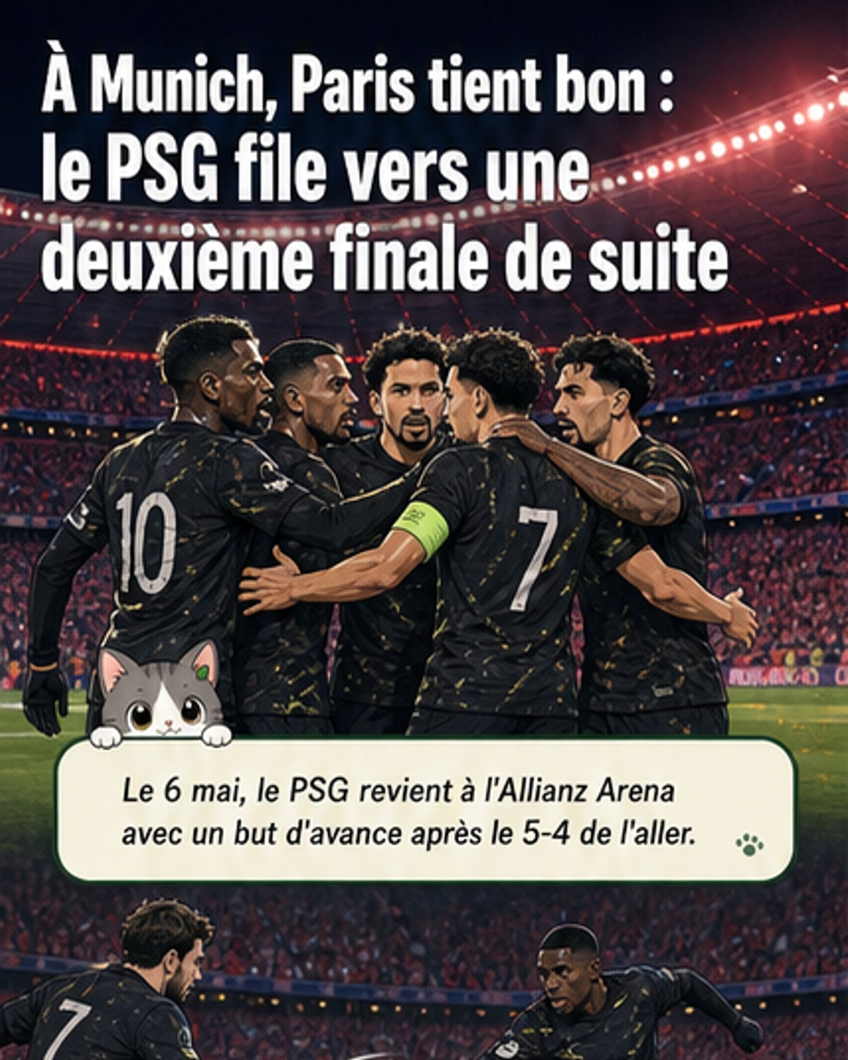 Le PSG vise le doublé historique