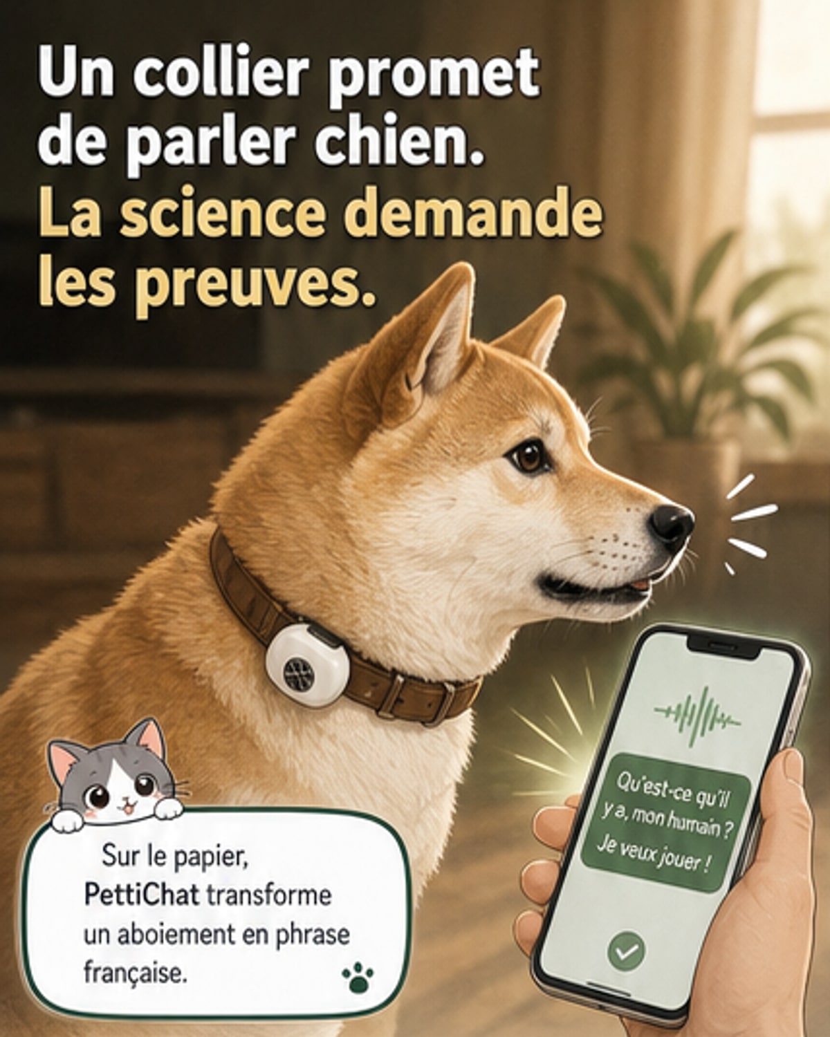 Un collier traduit-il vraiment votre chien ?