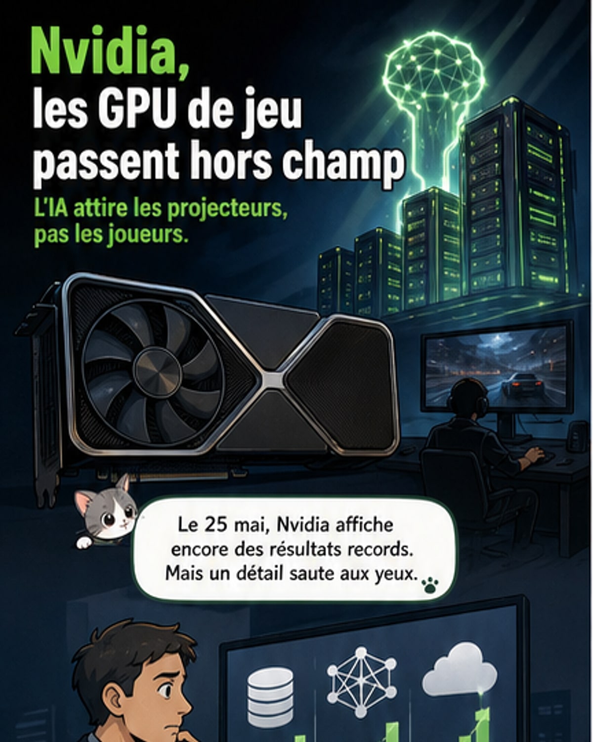 Nvidia oublie-t-elle les GPU de jeu ?