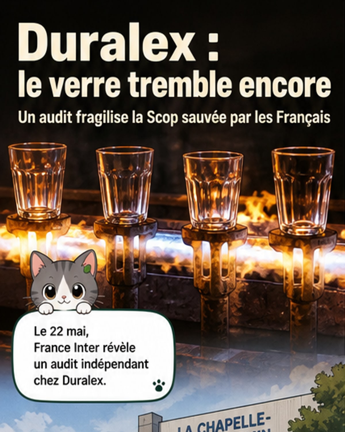 Duralex en danger malgré la mobilisation