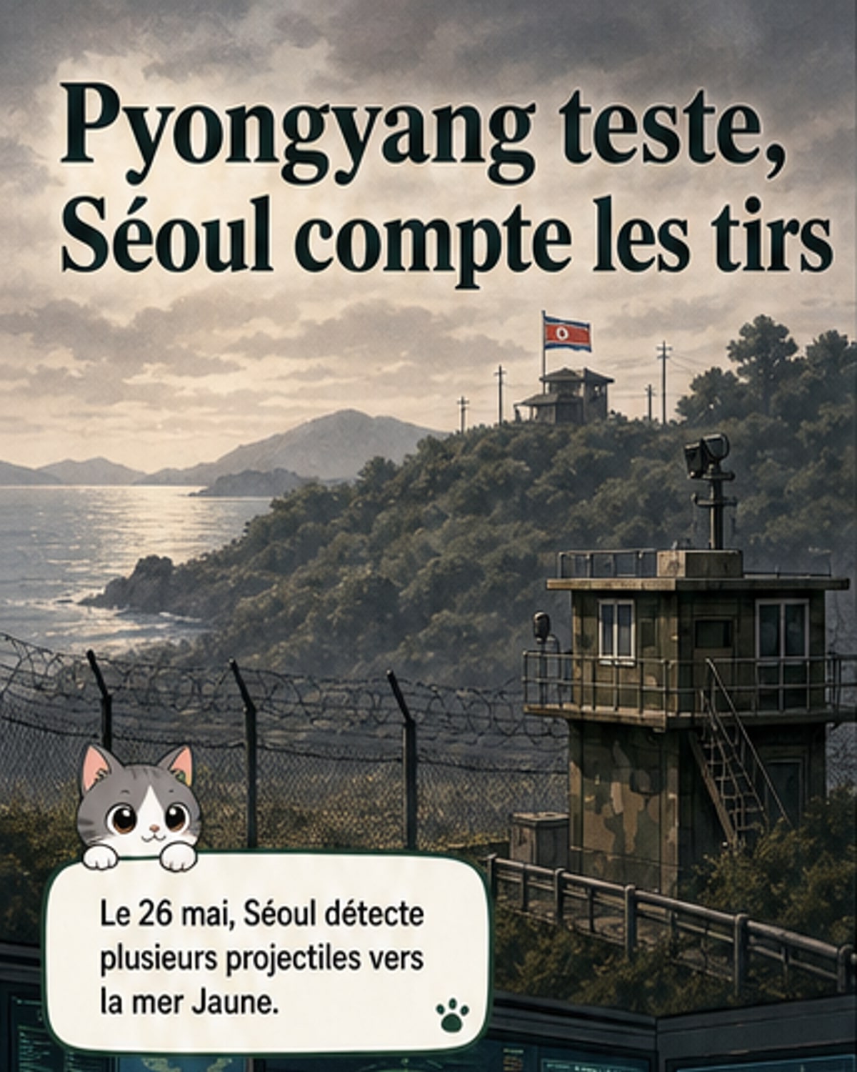 Pyongyang teste un nouveau lance-missile