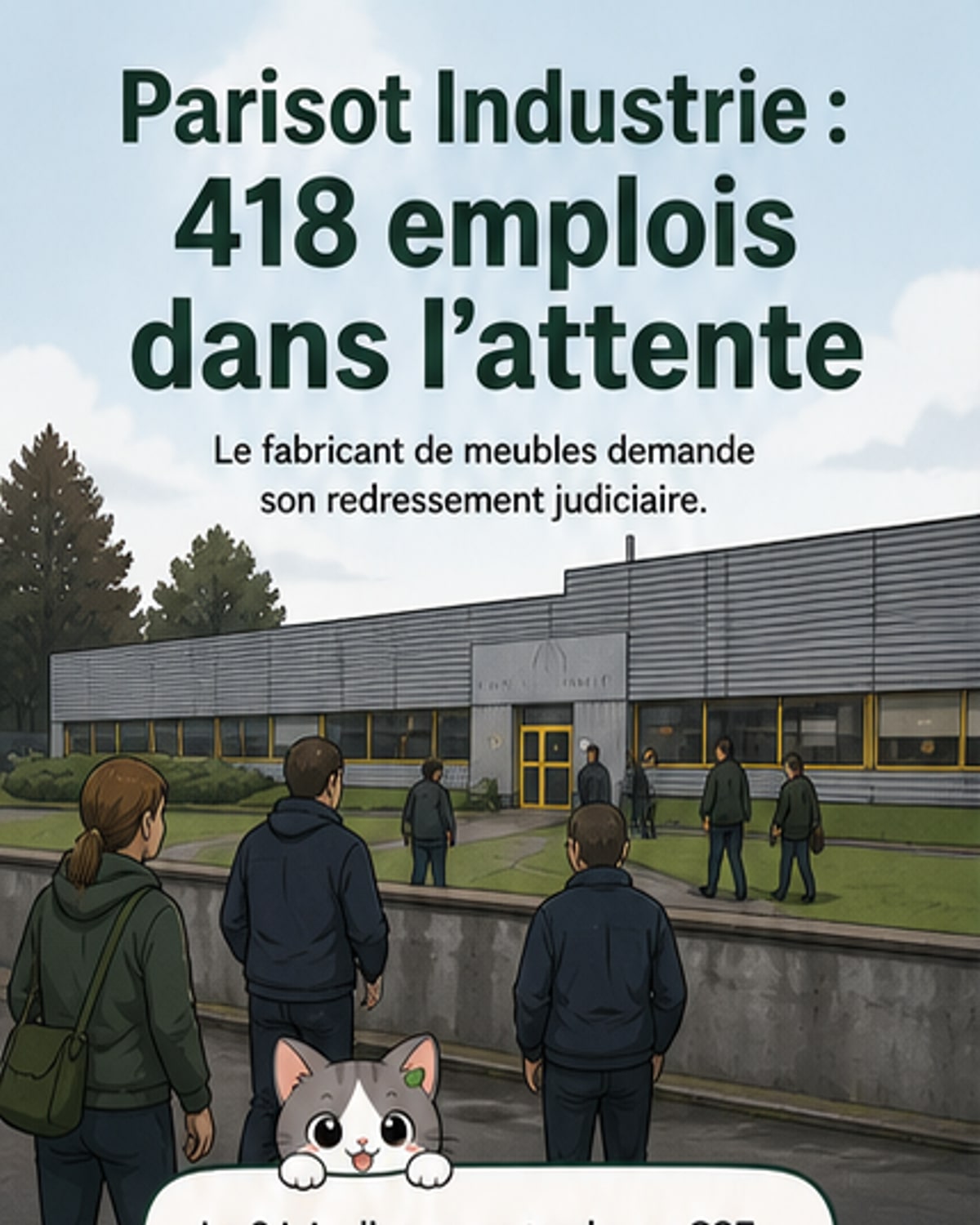 Une usine de meubles en redressement