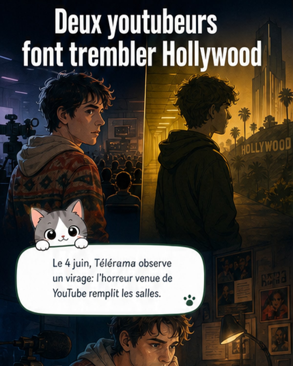 Deux youtubeurs bouleversent Hollywood