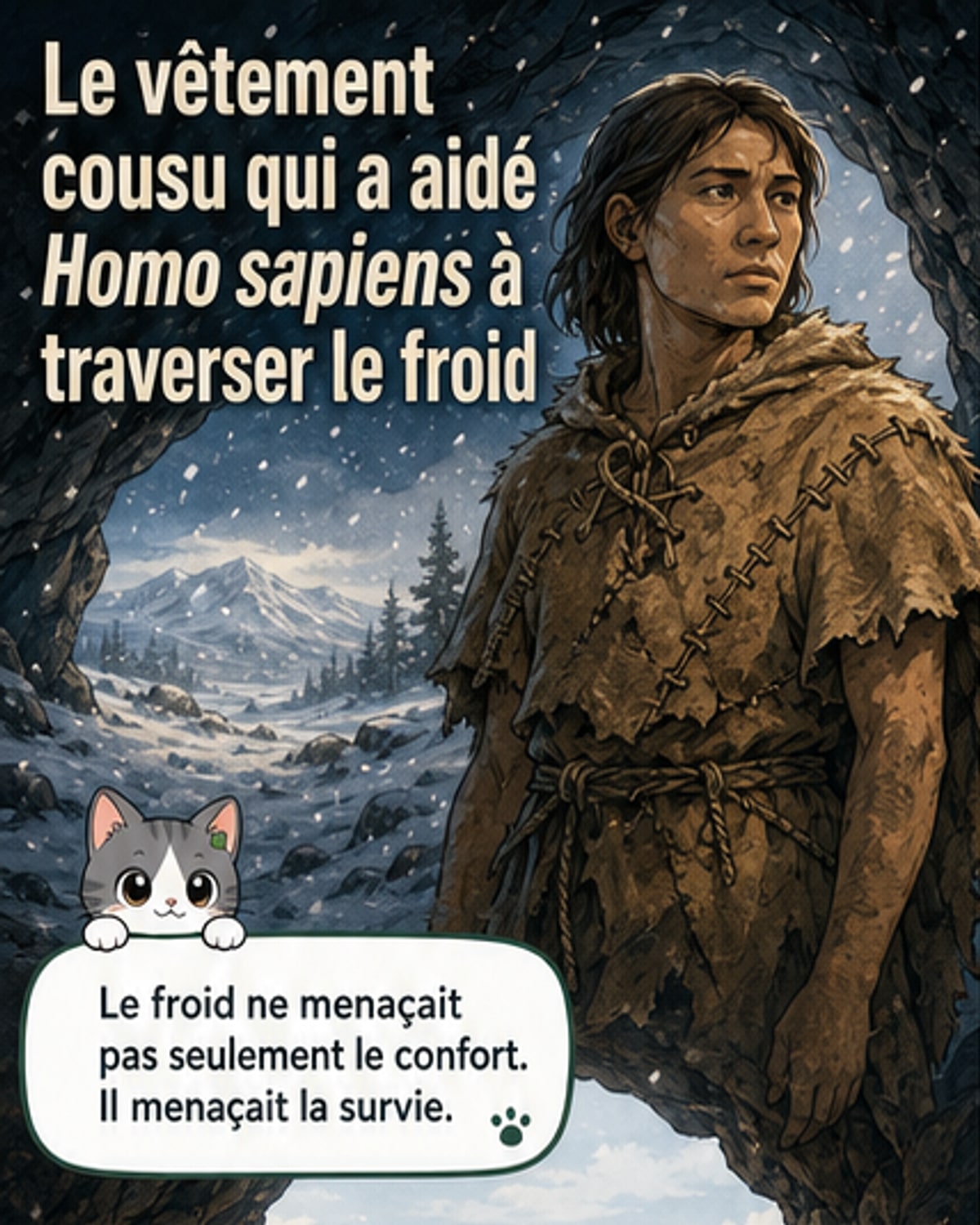 Le plus vieux vêtement cousu découvert