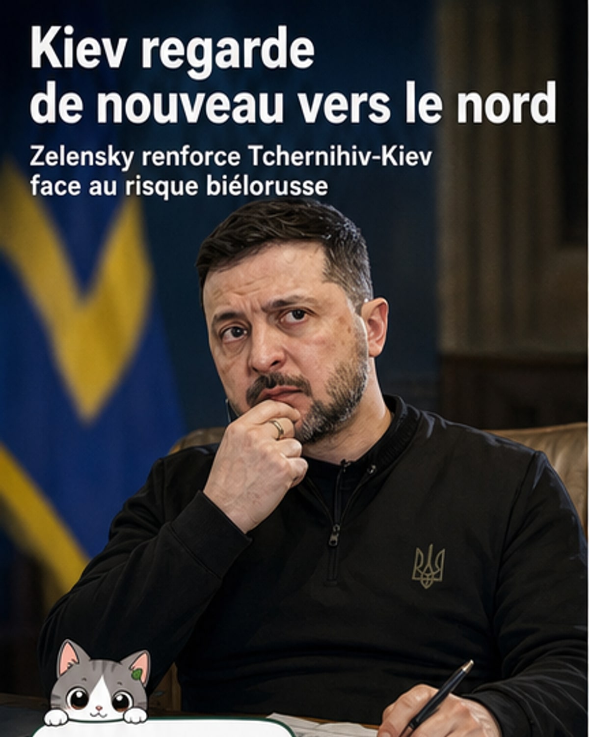 Kiev craint une offensive par le nord