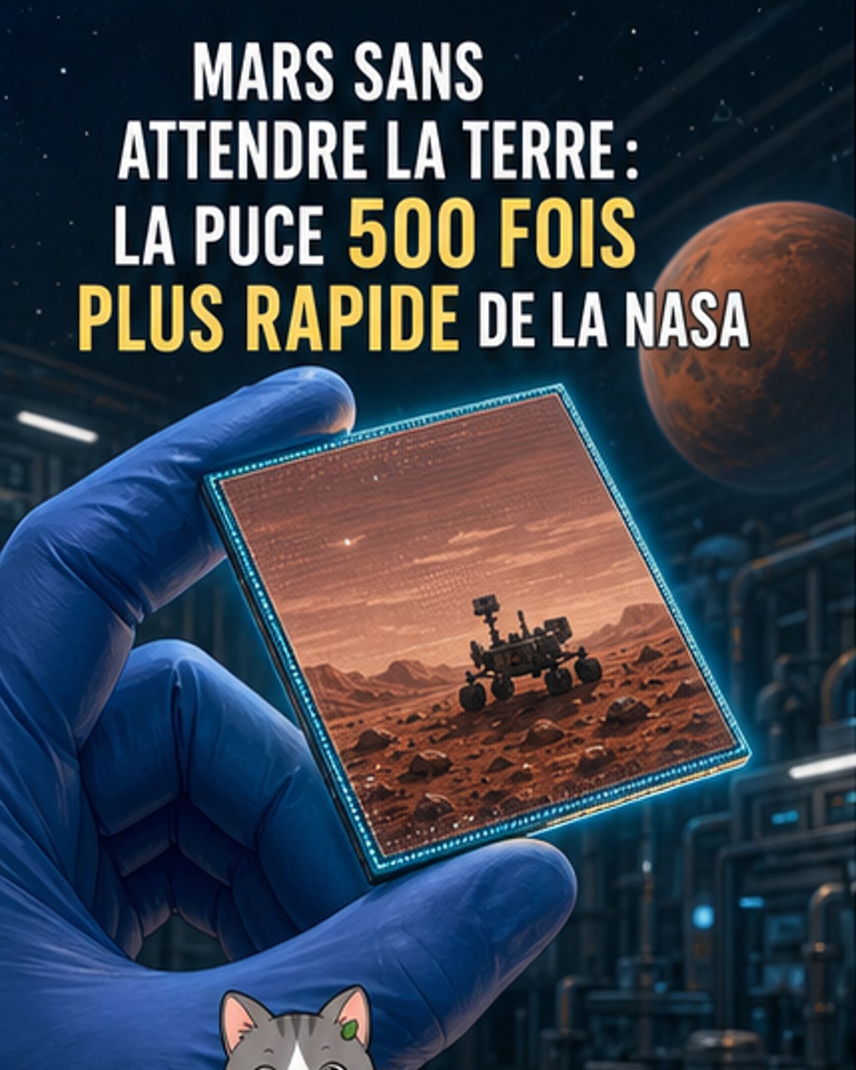 Un cerveau spatial 500 fois plus rapide