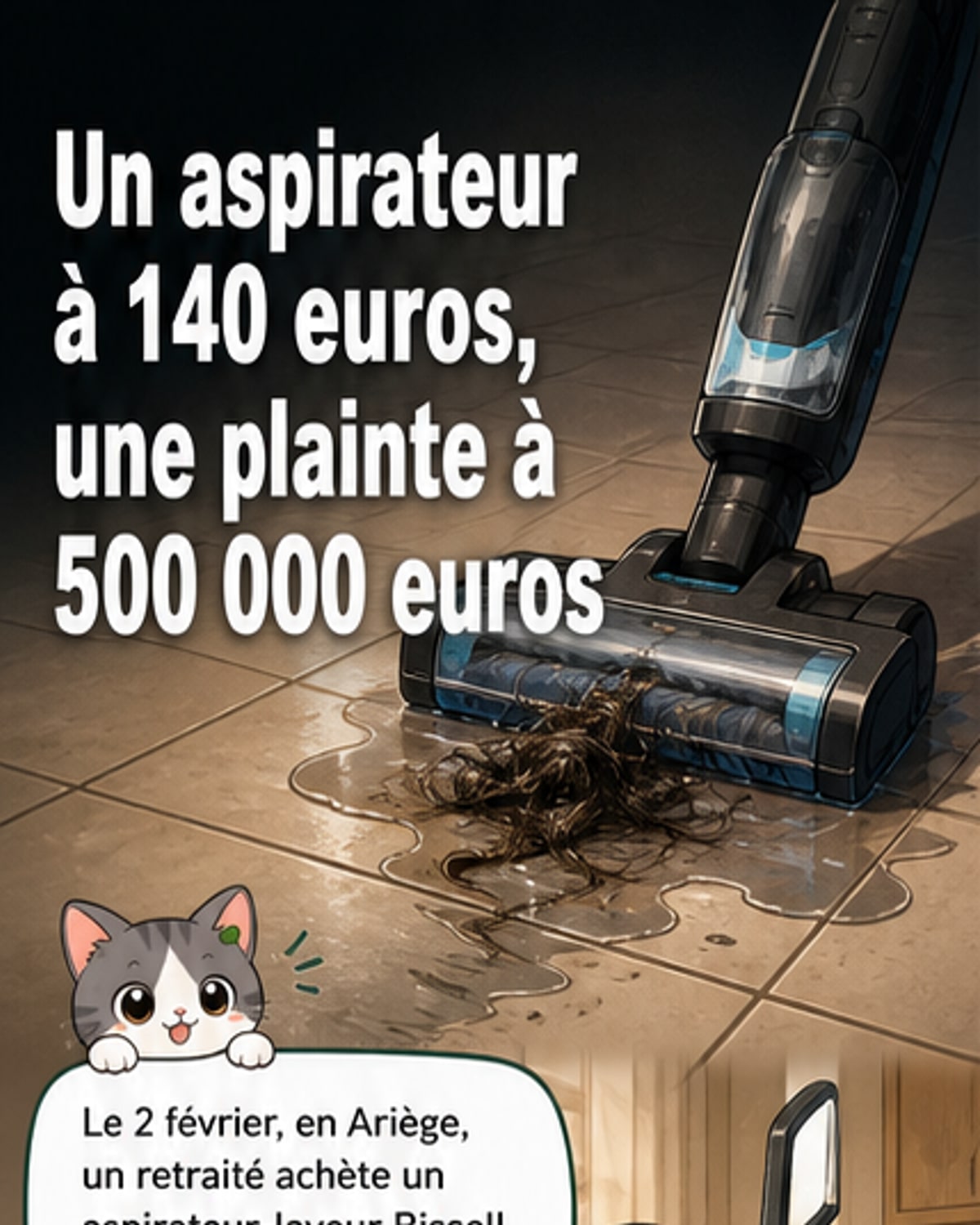 500 000 € pour un aspirateur bouché ?