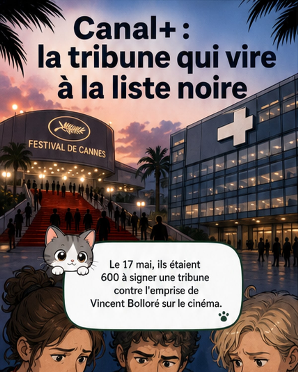 Canal+ refuse de travailler avec les signataires