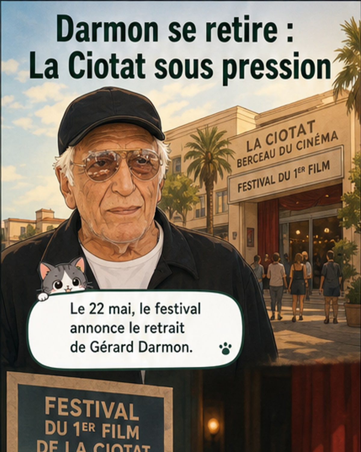 Darmon renonce à présider un festival