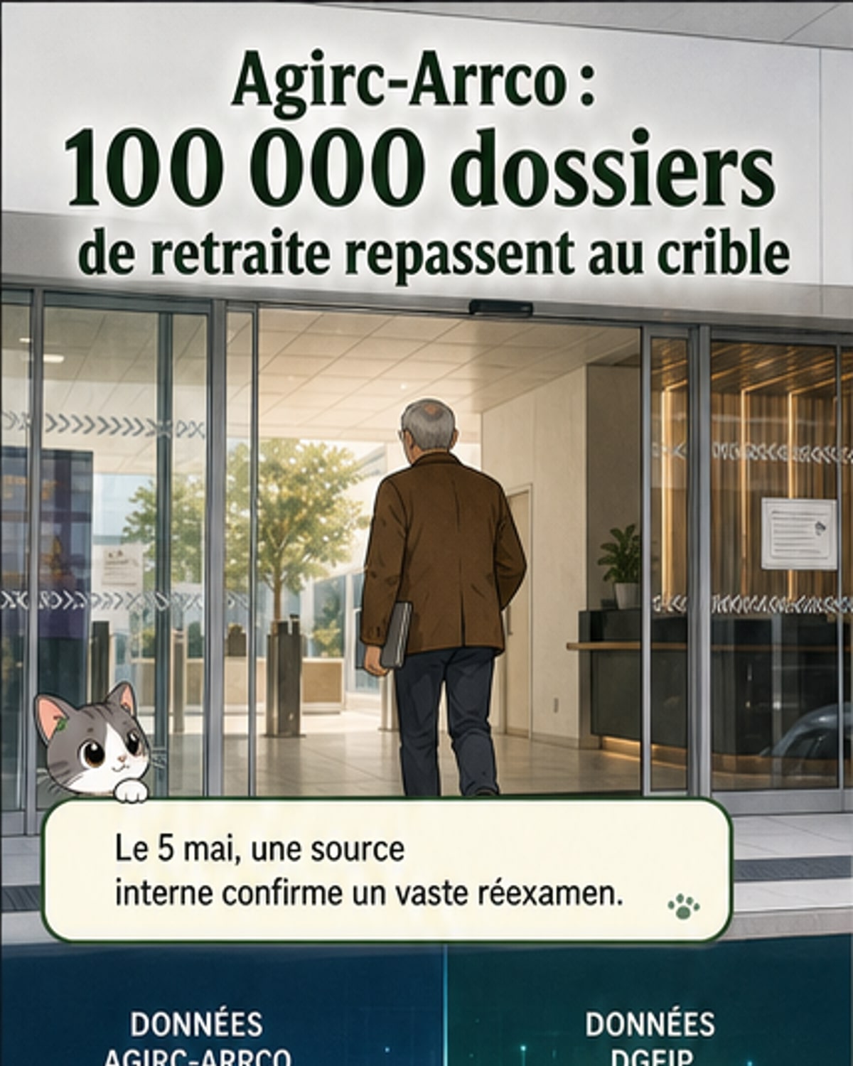 100 000 dossiers de retraite revus