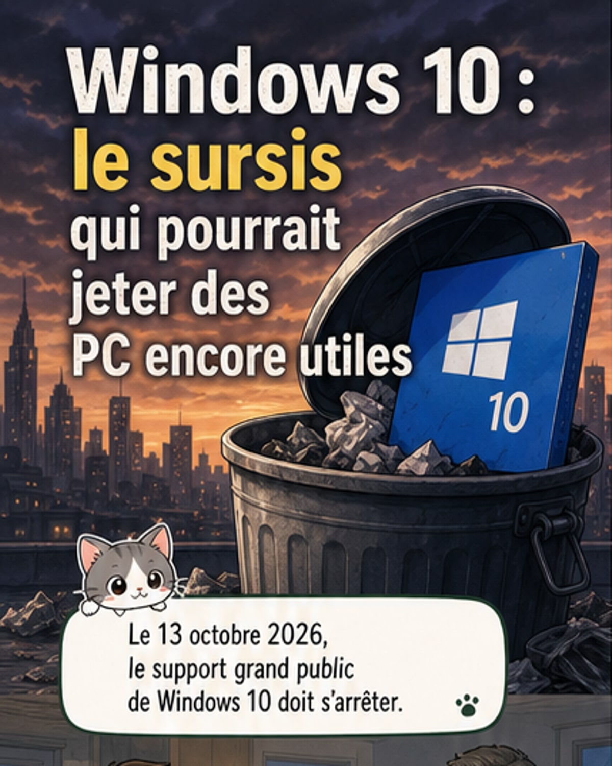 Une pétition contre la fin de Windows 10