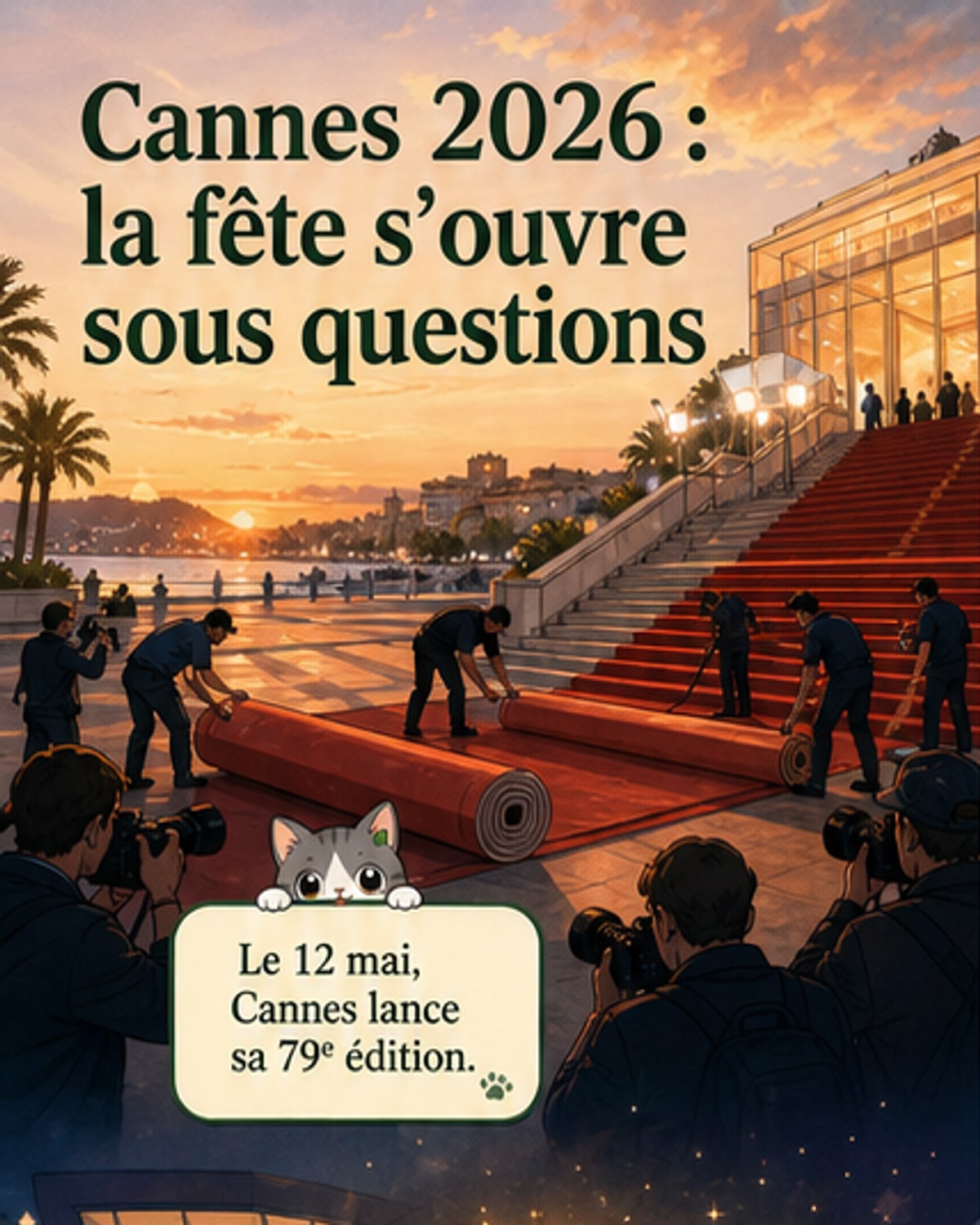 Cannes 2026 : la fête du cinéma débute