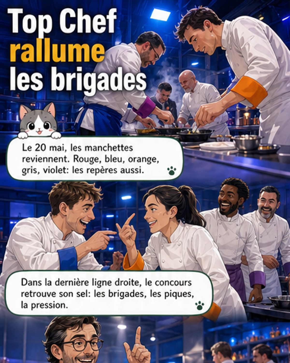 Top Chef : le feu en cuisine est de retour