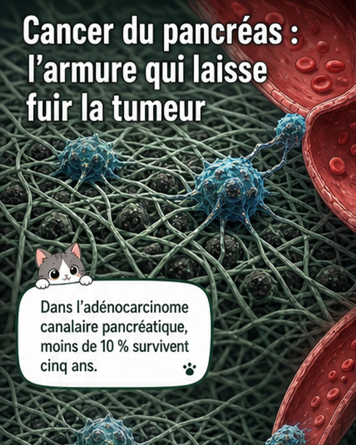 Comment le cancer du pancréas perce son armure