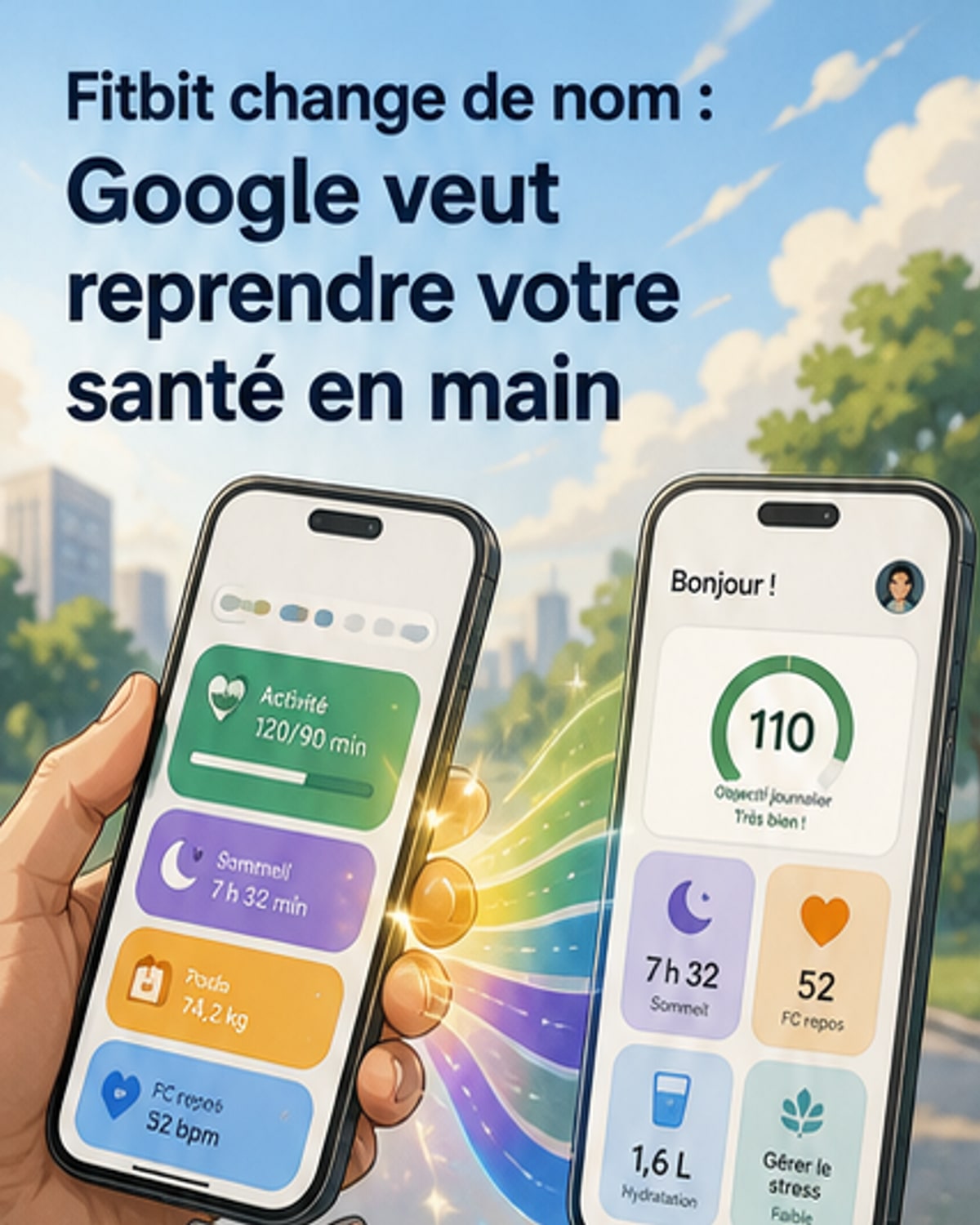 Google lance son app santé