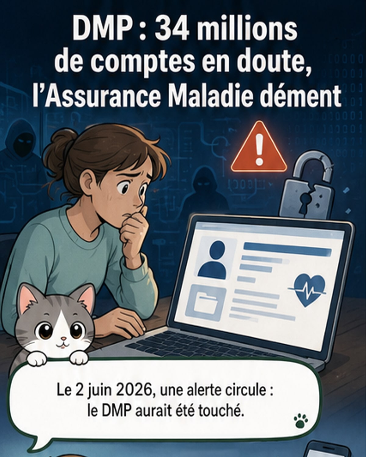 34 millions de dossiers médicaux en jeu ?