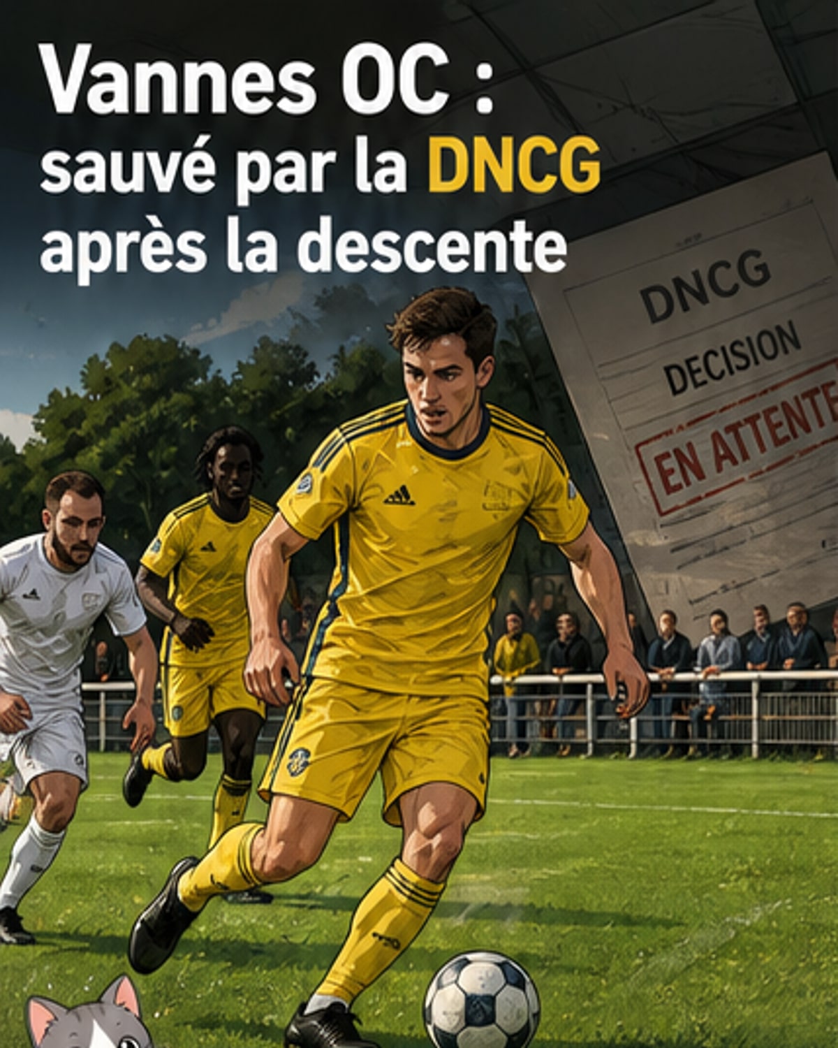 Vannes repêché malgré la relégation