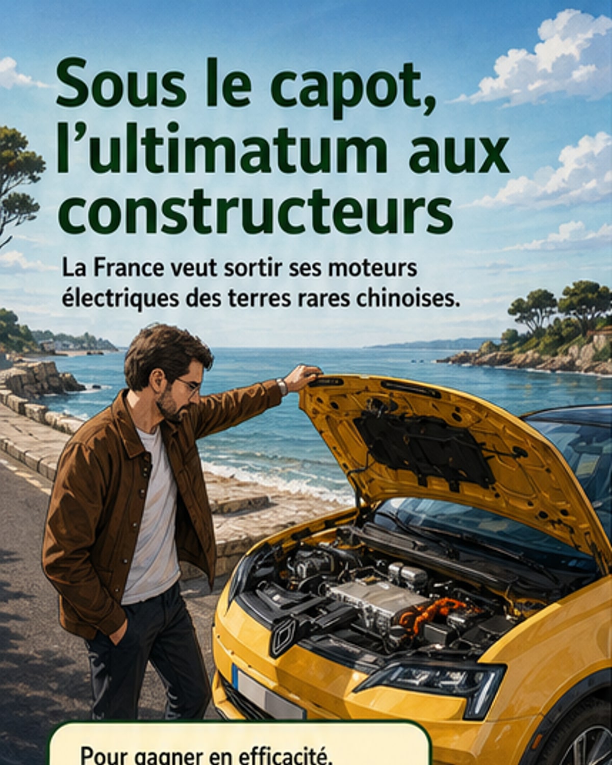 La France contre la dépendance aux terres rares