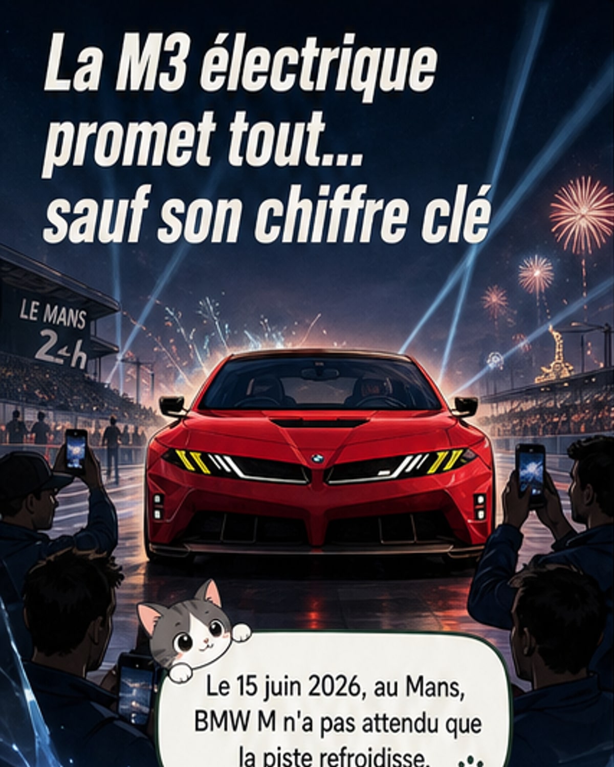 BMW dévoile sa M3 électrique radicale