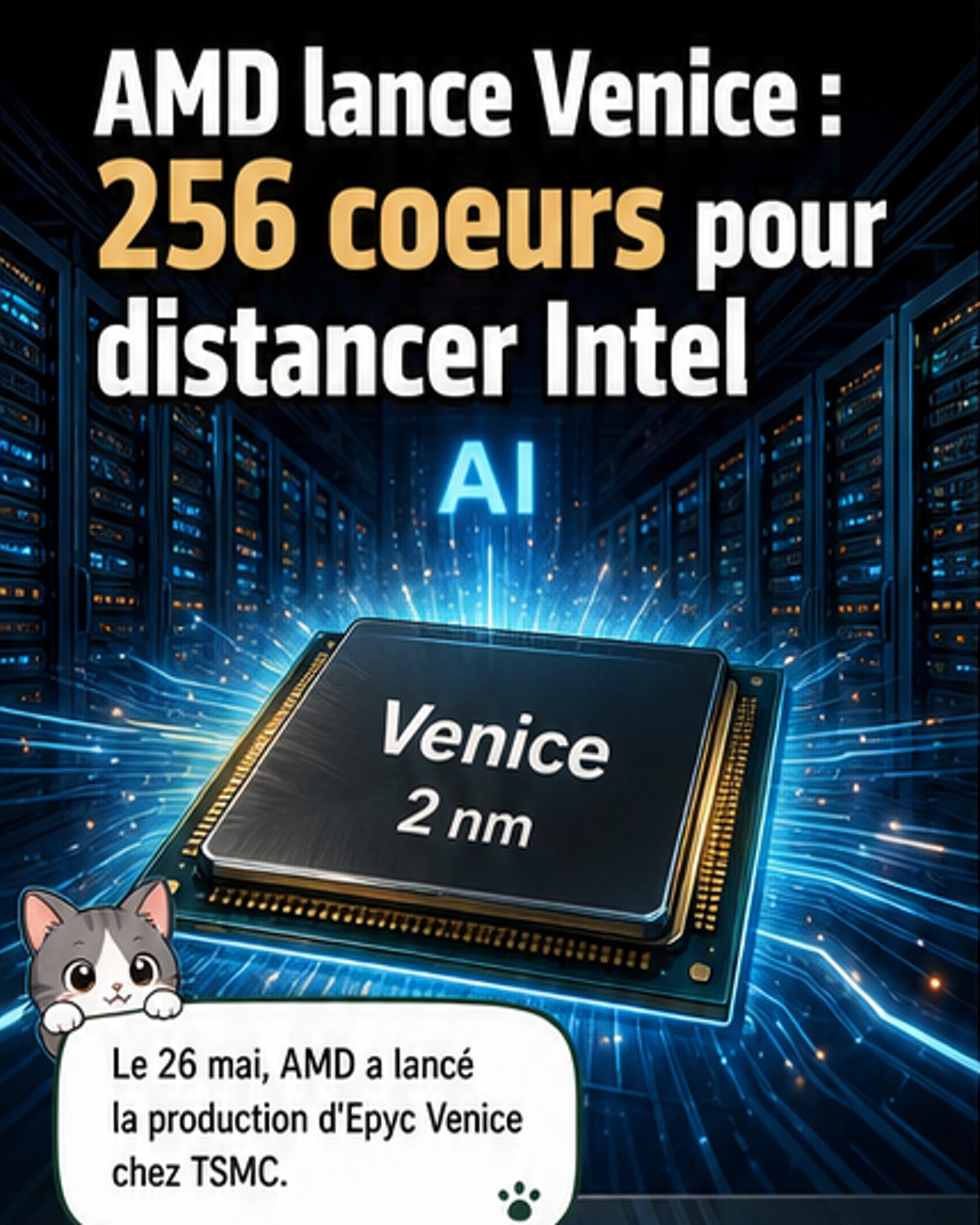 AMD lance son CPU géant à 256 cœurs