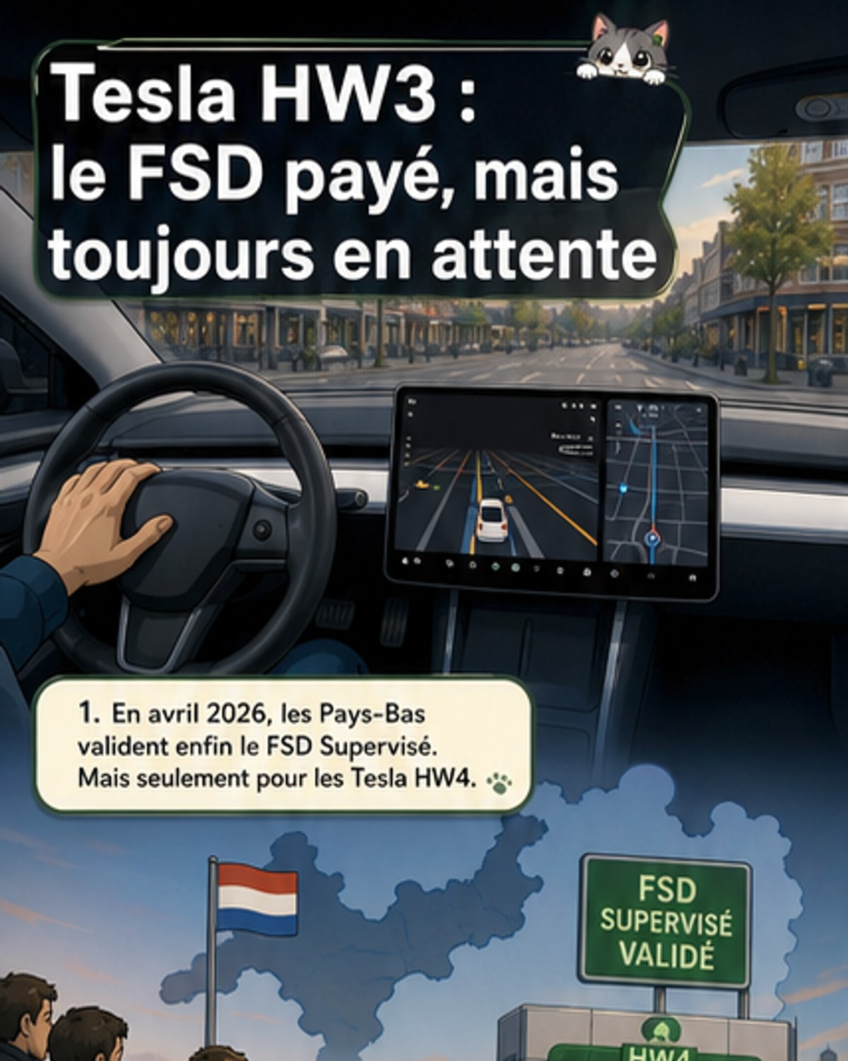 Tesla promet un FSD allégé aux anciens clients
