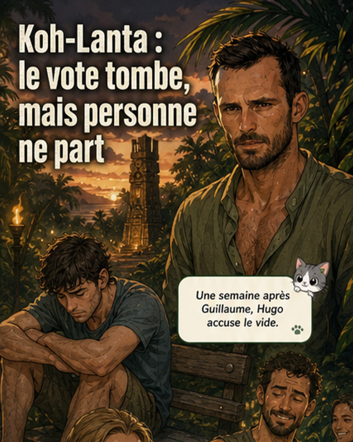 Retour surprise de Guillaume dans Koh-Lanta