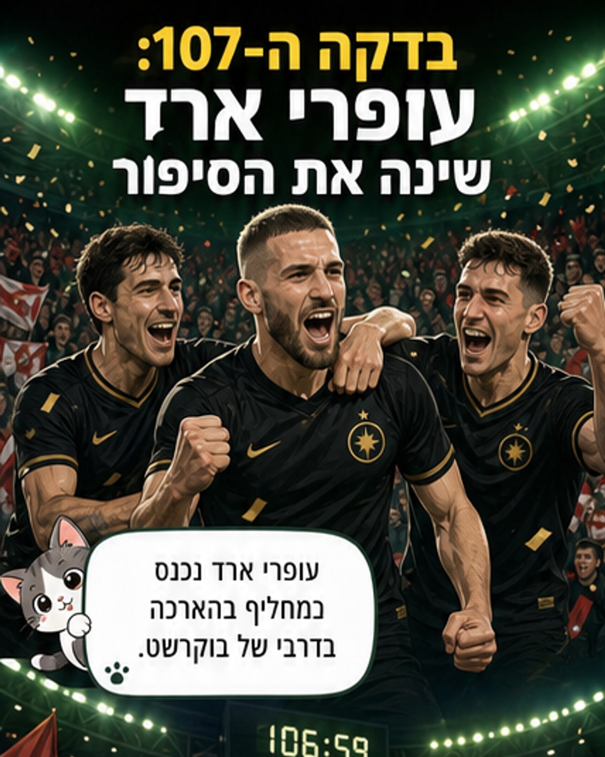 שער של ארד העלה את סטיאווה לאירופה