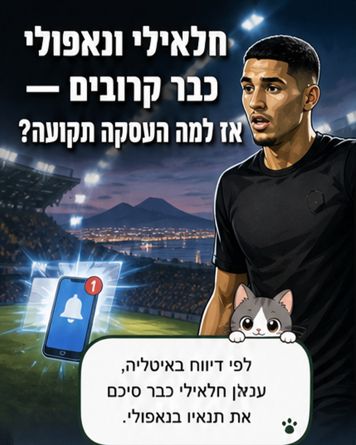 חלאילי בדרך לנאפולי? מחסום לא פשוט