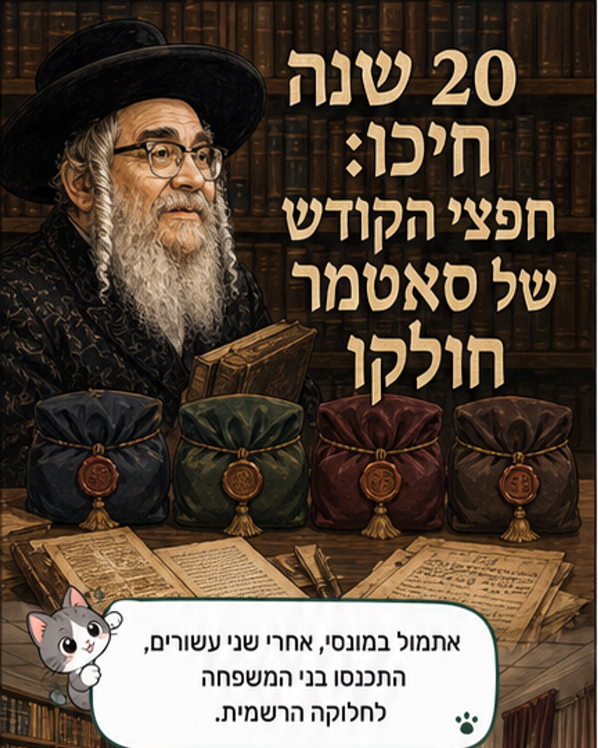 חלוקת ירושת האדמו"ר מסאטמר