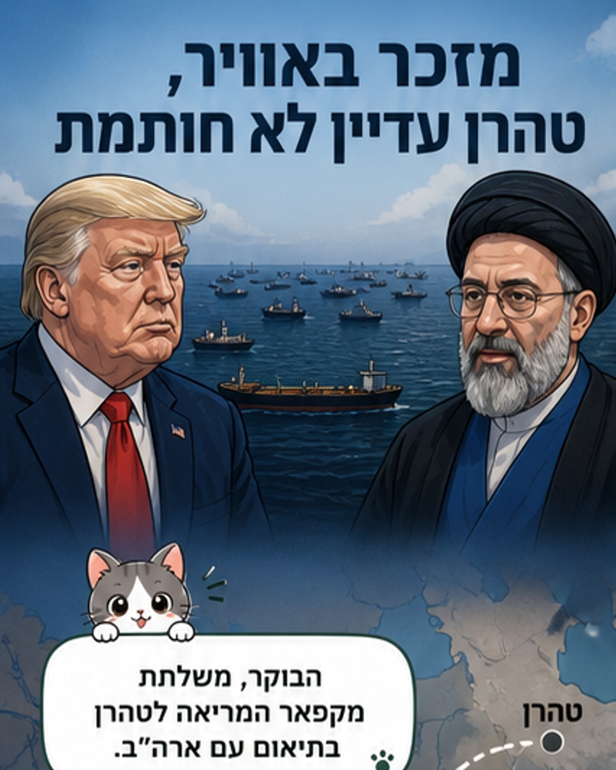 מ delegation קטארית לטהרן – עדיין אין הסכם