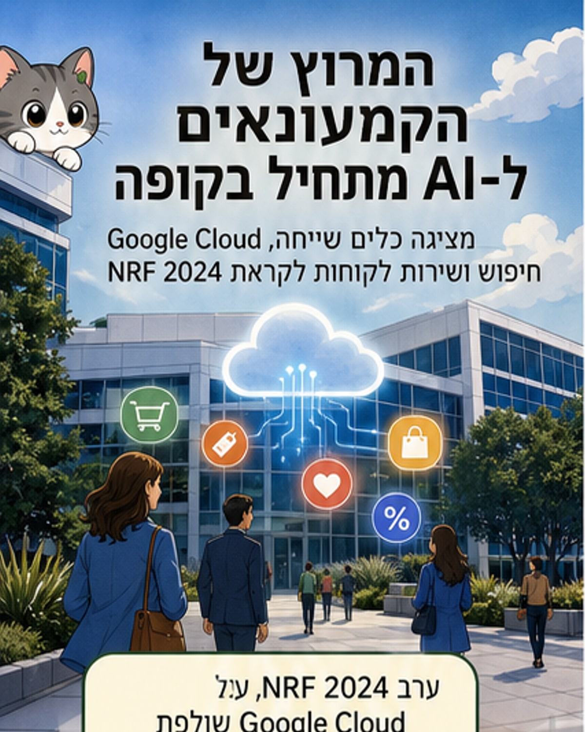 גוגל שמה בינה מלאכותית בחנויות