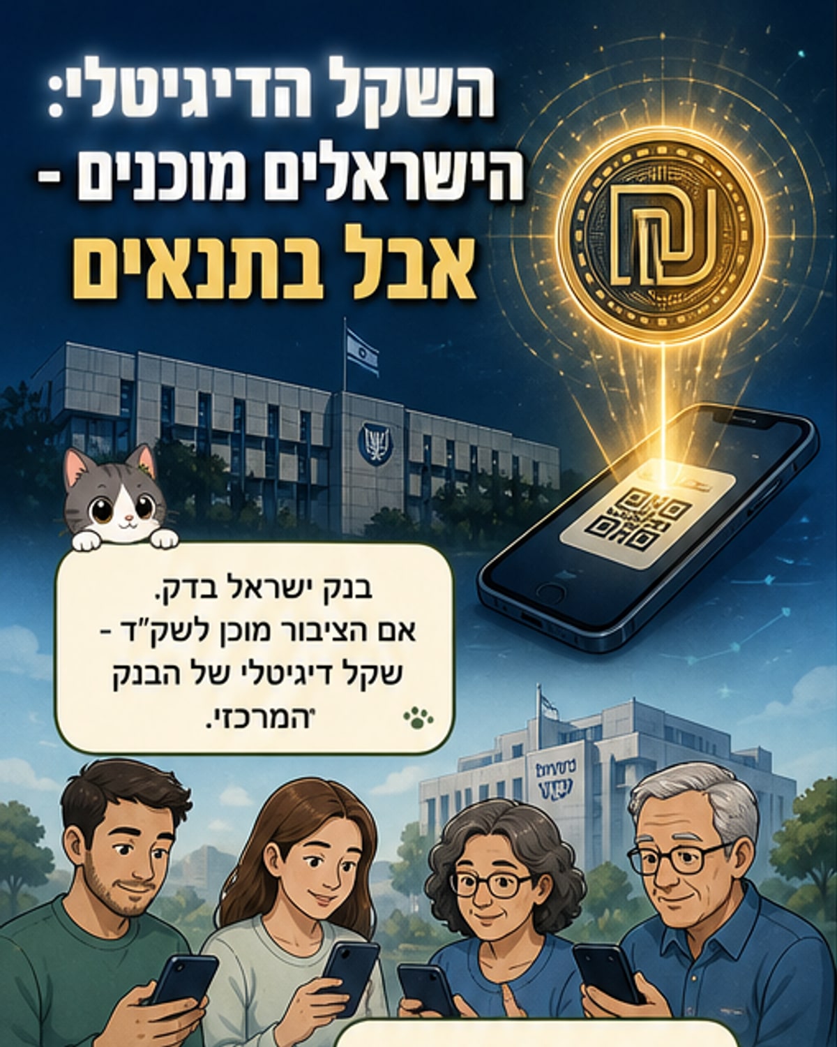 רובה של ישראל רוצה שקל דיגיטלי