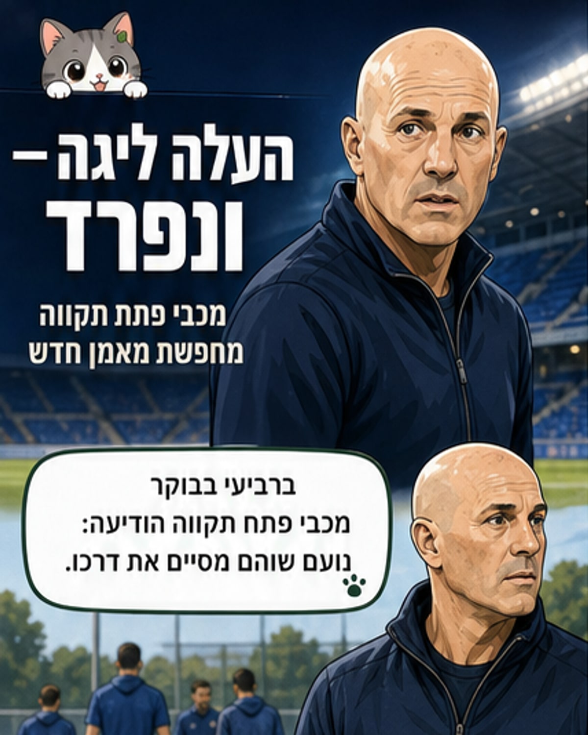 זיו אריה המועמד המוביל להוביל את מכבי פ"ת