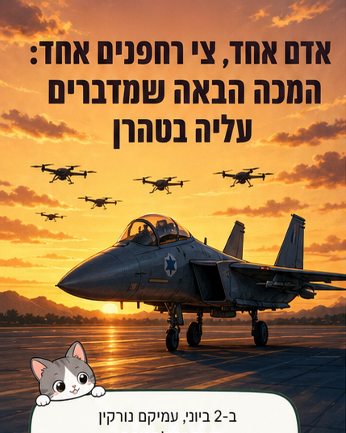 אדם אחד ישלוט בצי רחפנים למטרה אחת