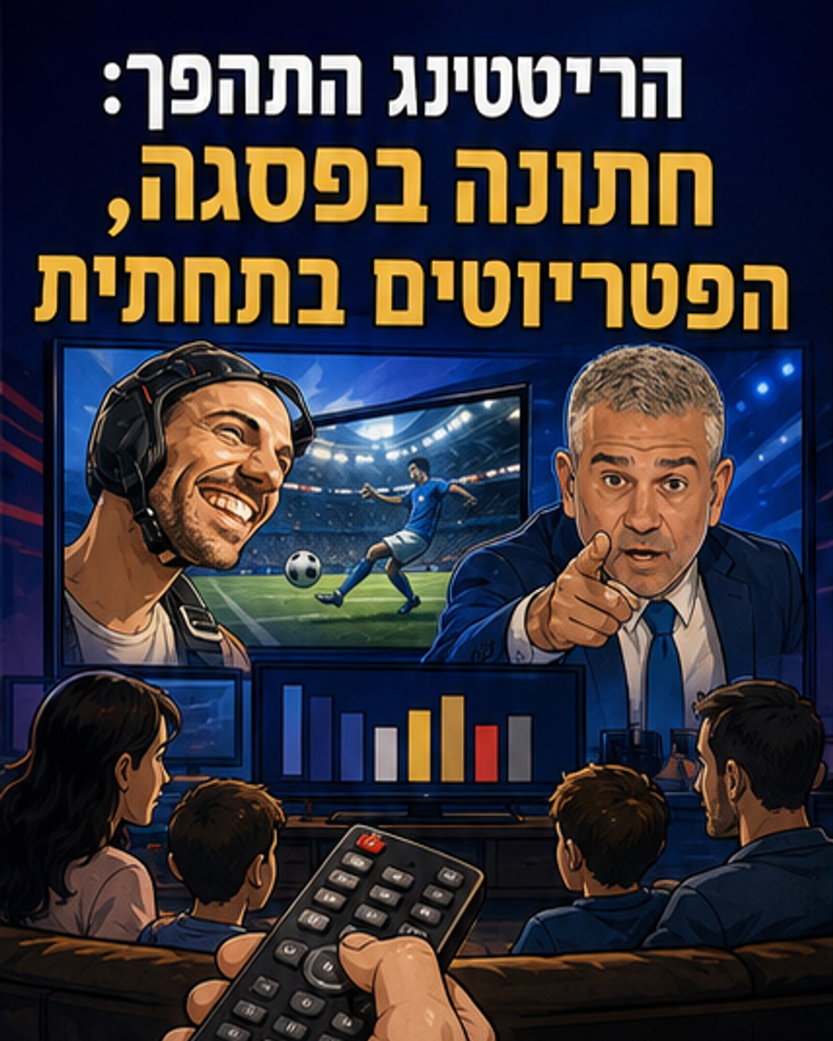 חתונה ממבט ראשון בראש, הפטריוטים נופלים