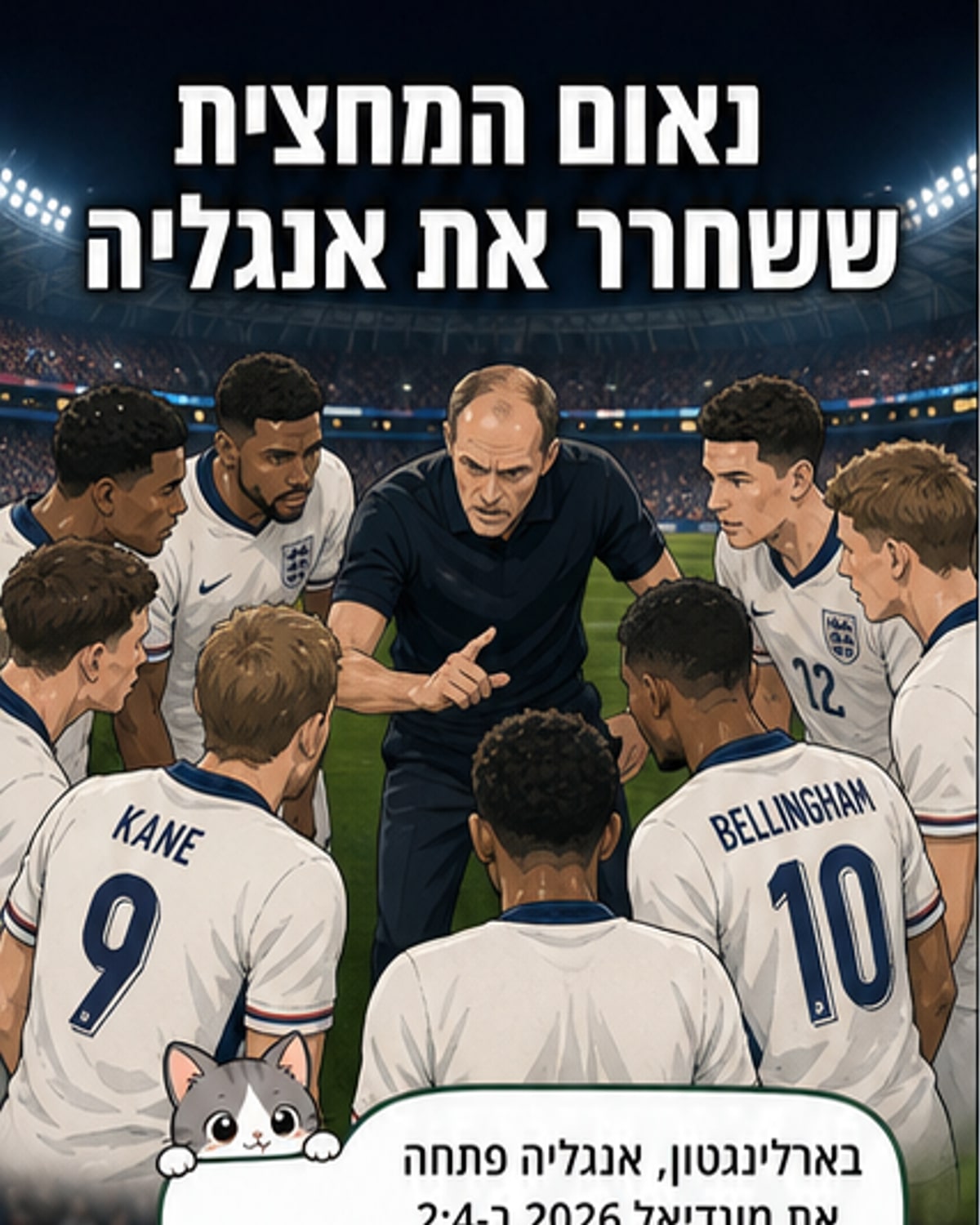 נאום מחצית ששינה את המשחק