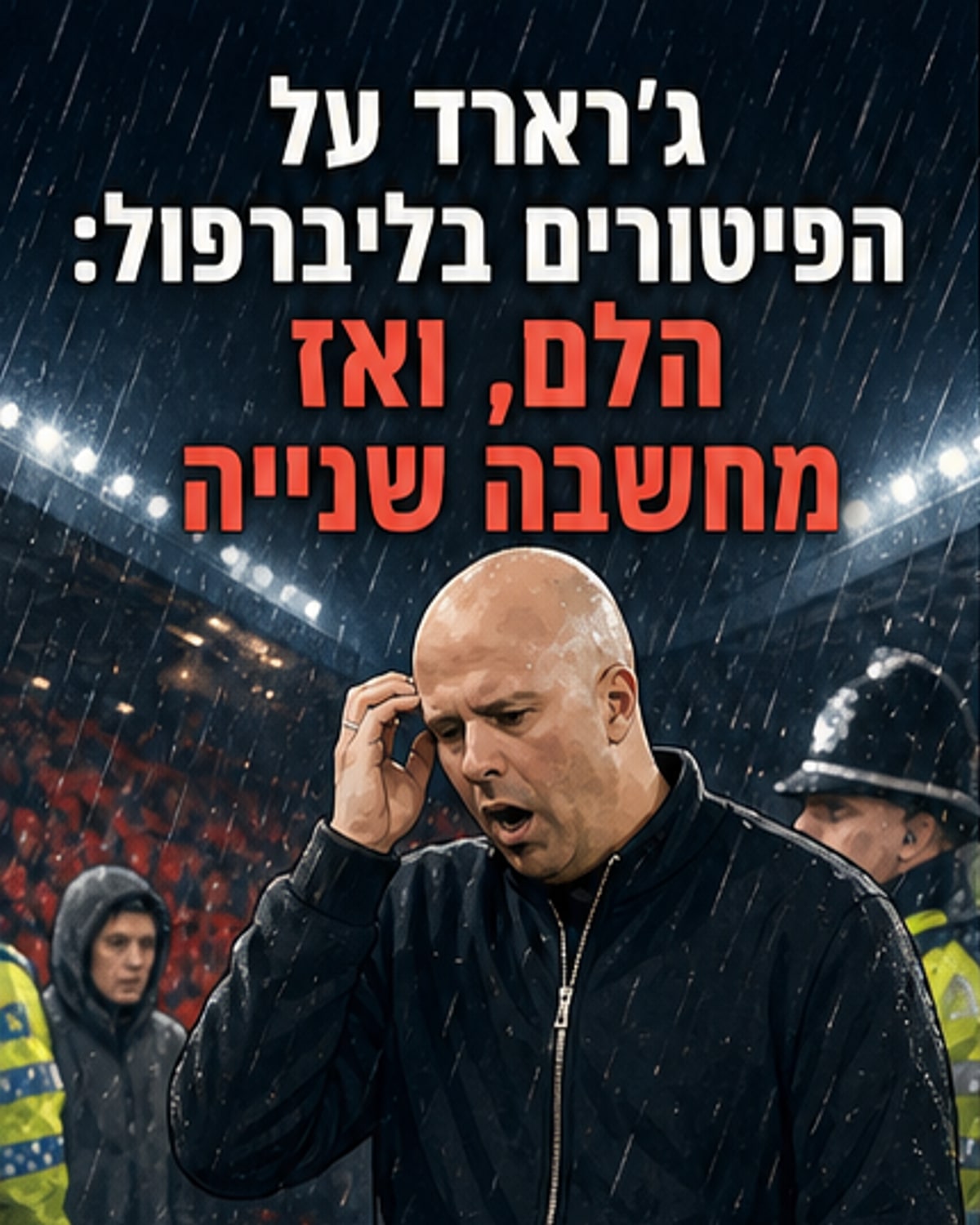 ג'רארד מגיב להדחת סלוט: 'הפתעה והלם'
