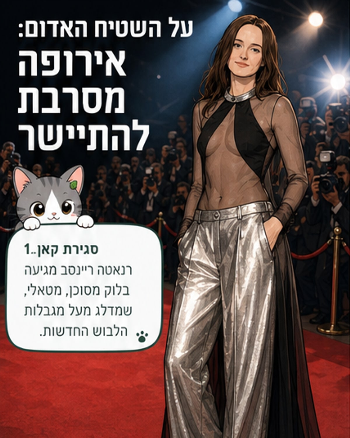 כוכבות אירופאיות שוברות את חוקי האופנה