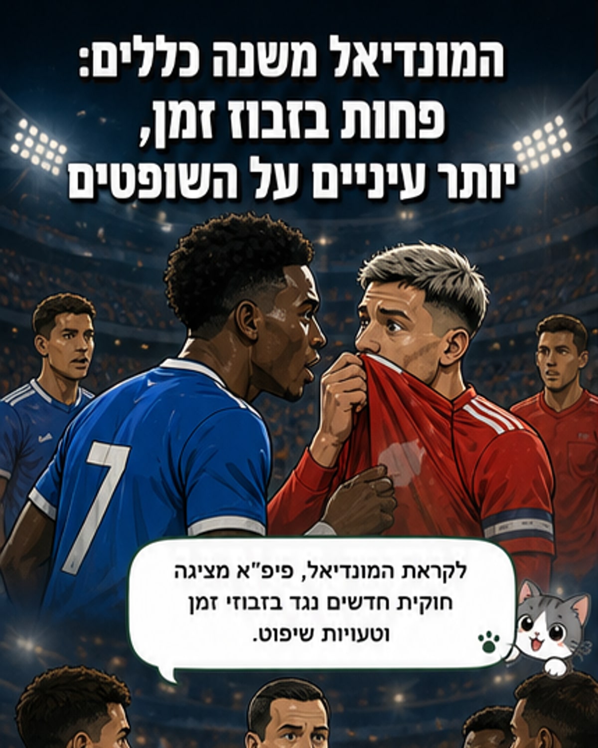 החוקים החדשים של המונדיאל