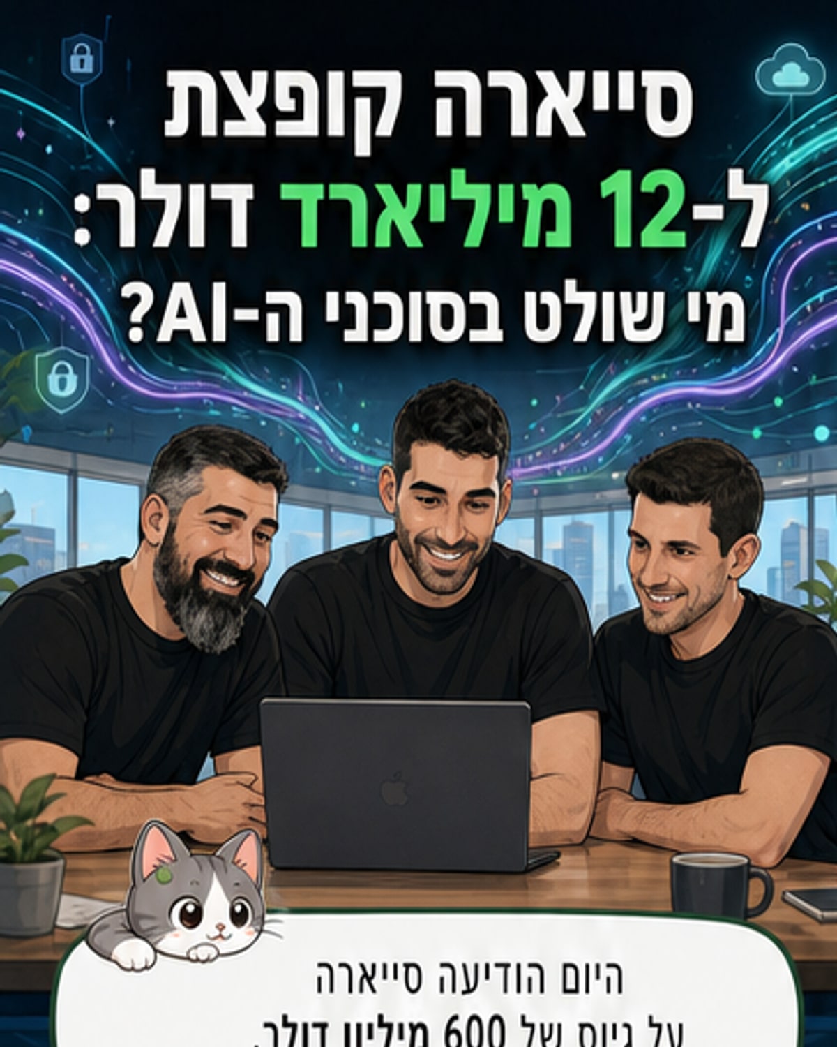 סייארה מגייסת 600 מיליון דולר בשווי של 12 מיליארד