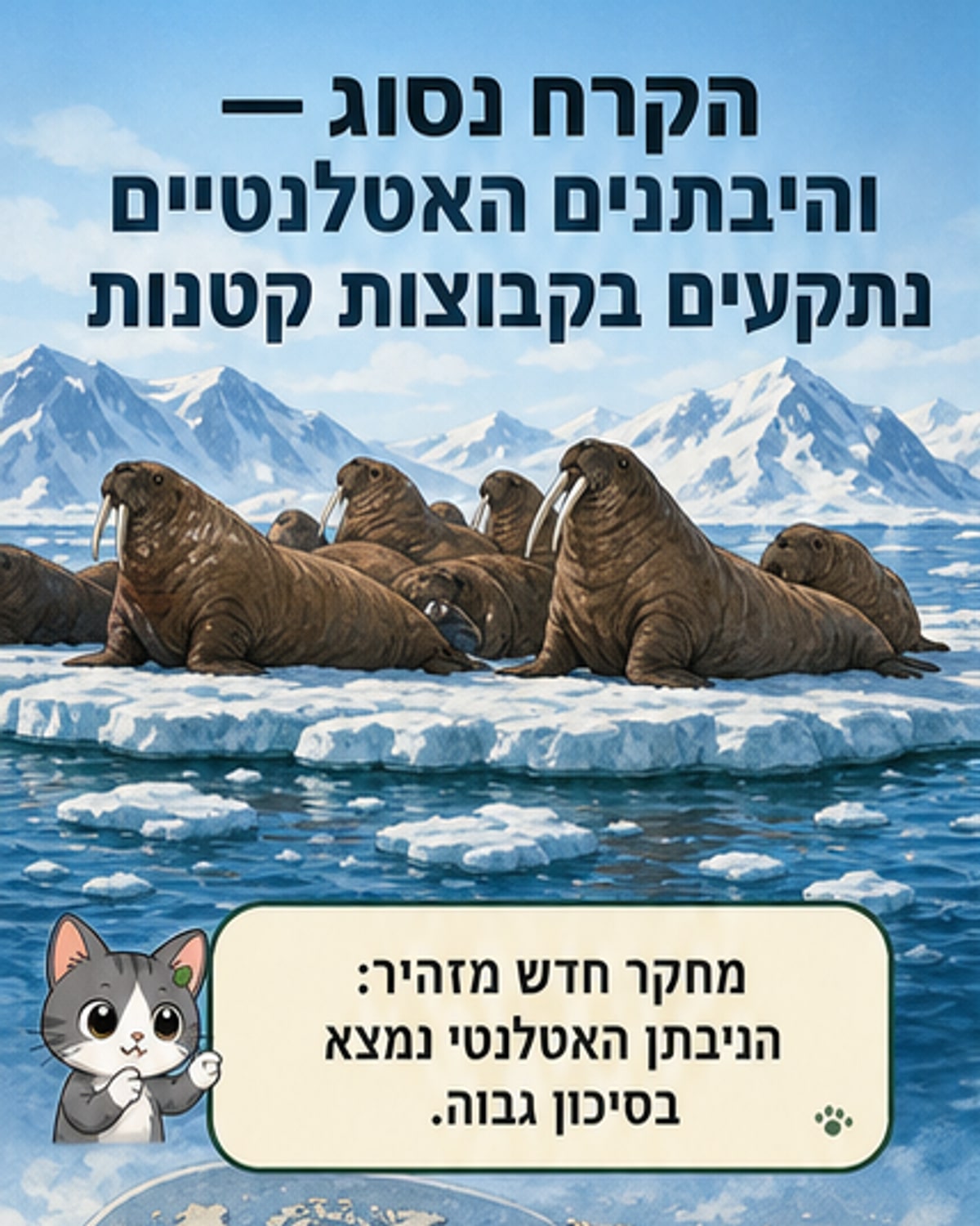 הניבתנים האטלנטיים בסכנה קיומית