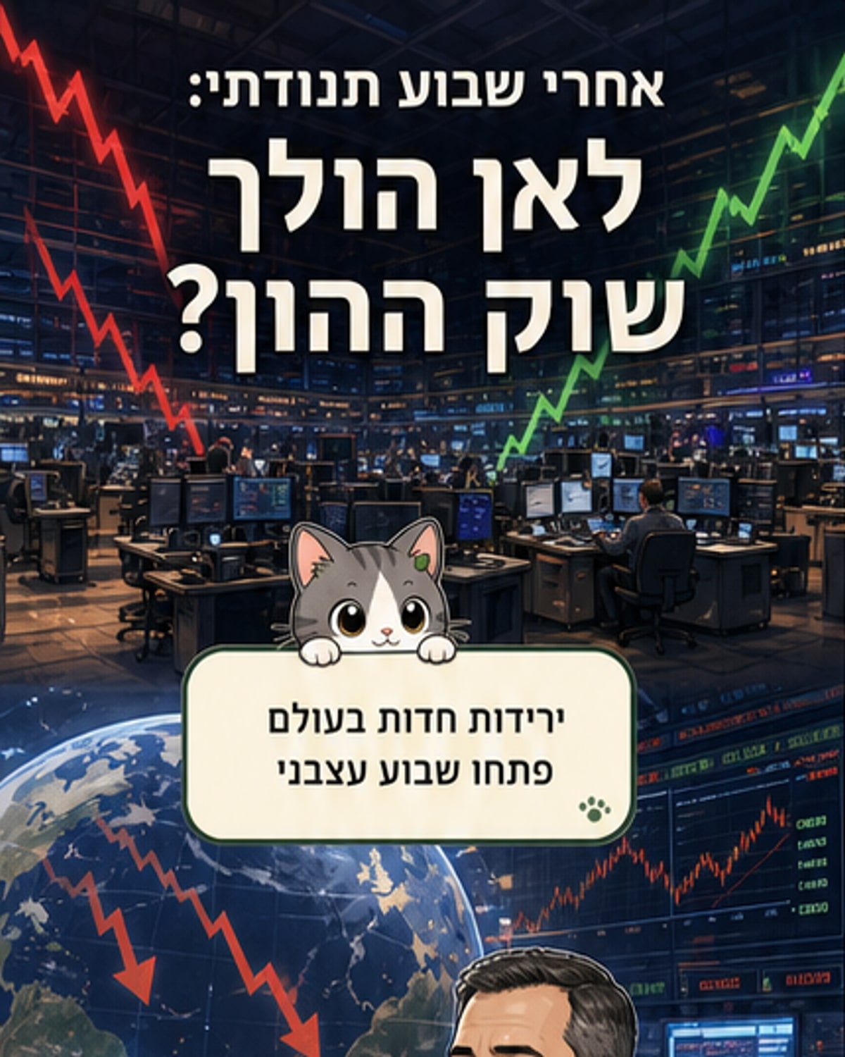לאן מועדות שוקי ההון אחרי שבוע תנודתי?