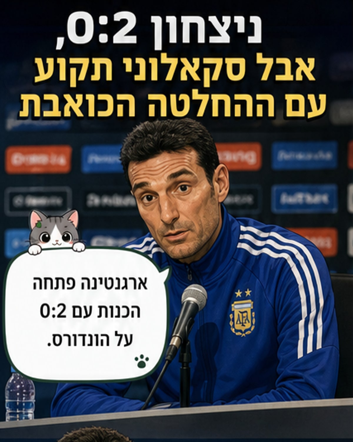 סקאלוני השאיר את 발רדי מחוץ לסגל המונדיאל