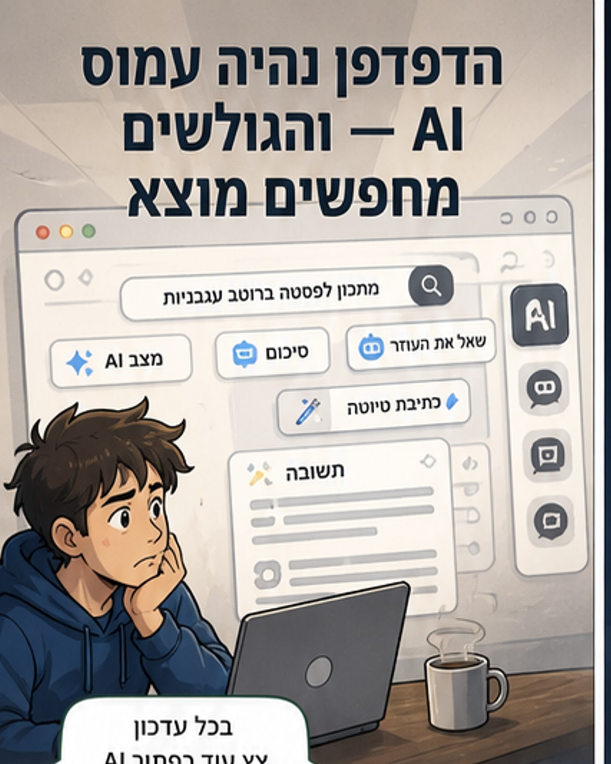 הדפדפן שלכם הפך למפלצת AI?