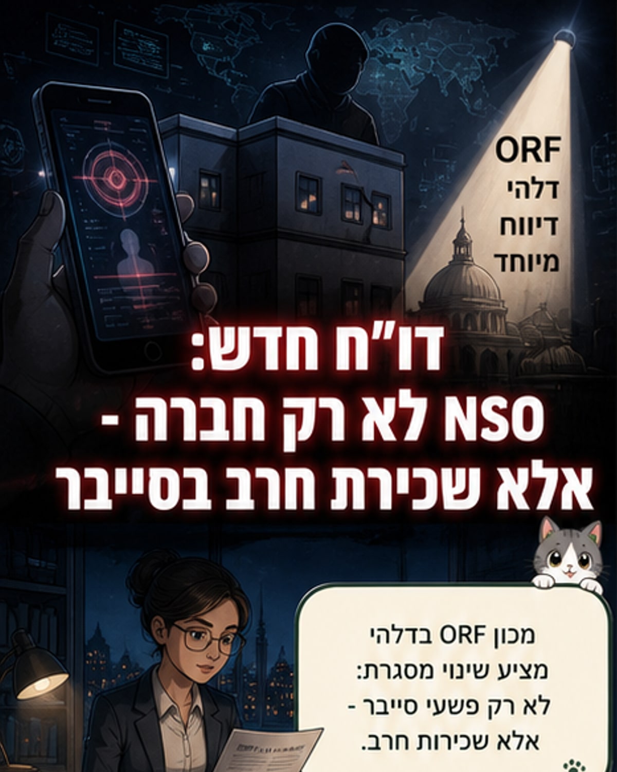 NSO וקריית לזרוס: שכירי חרב בסייבר?