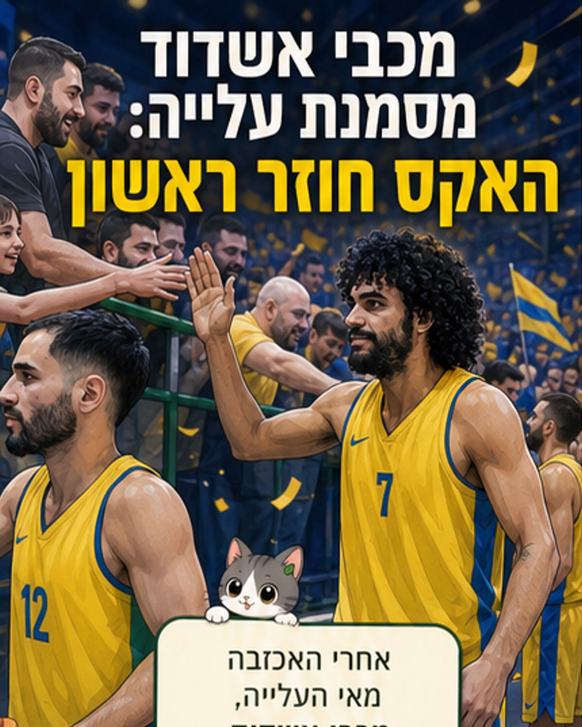 מכבי אשדוד מתחילה לבנות לעלייה
